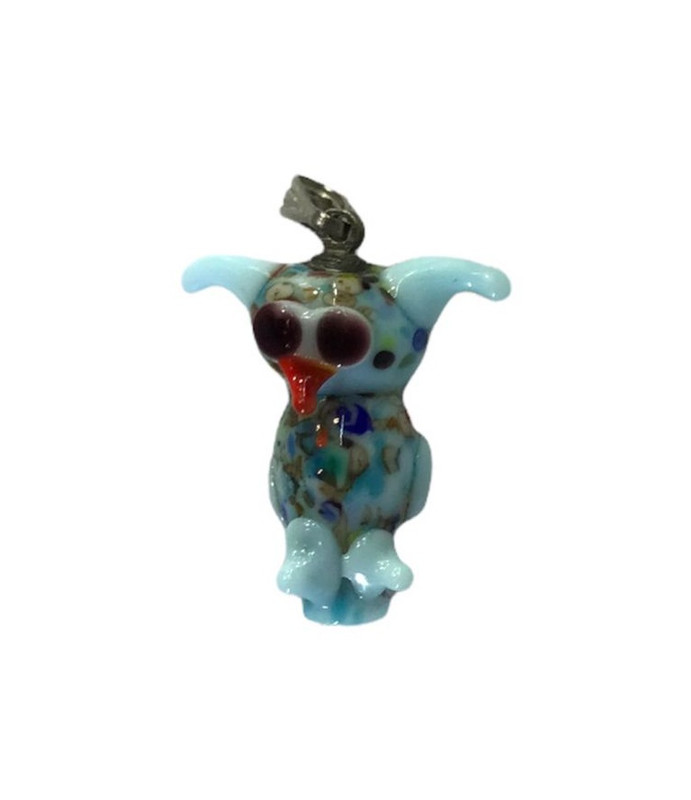 آویز گردنبند دخترانه مدل چشم نظر دست ساز طرح جغد