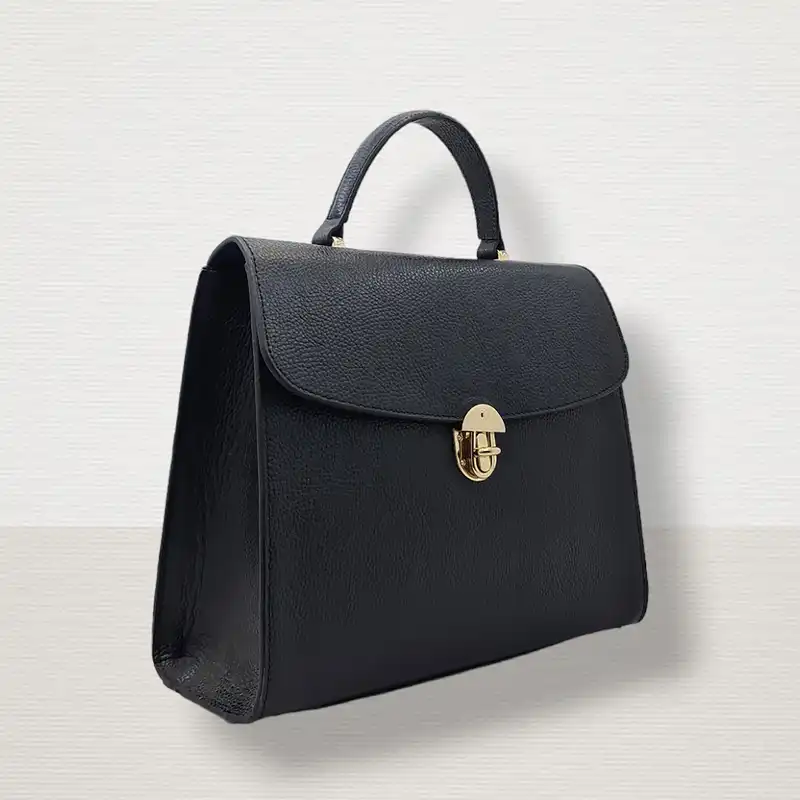 کیف دستی زنانه مدل هیدرا چرم طبیعی گاوی کد A_488