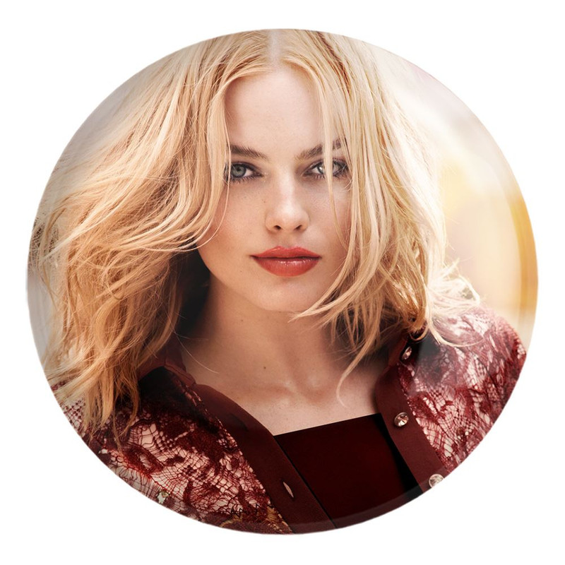 پیکسل خندالو طرح مارگو رابی Margot Robbie کد 3857 مدل بزرگ