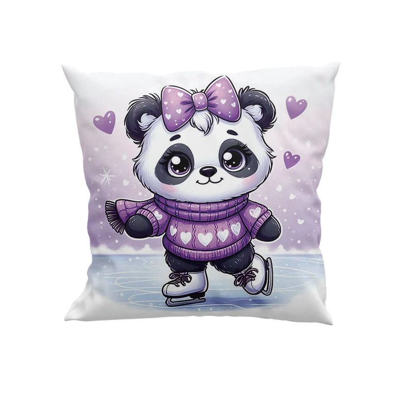 کوسن کودک پاد آفرین سایز 30*30 سانتی متر مدل پاندا کد DKK1310