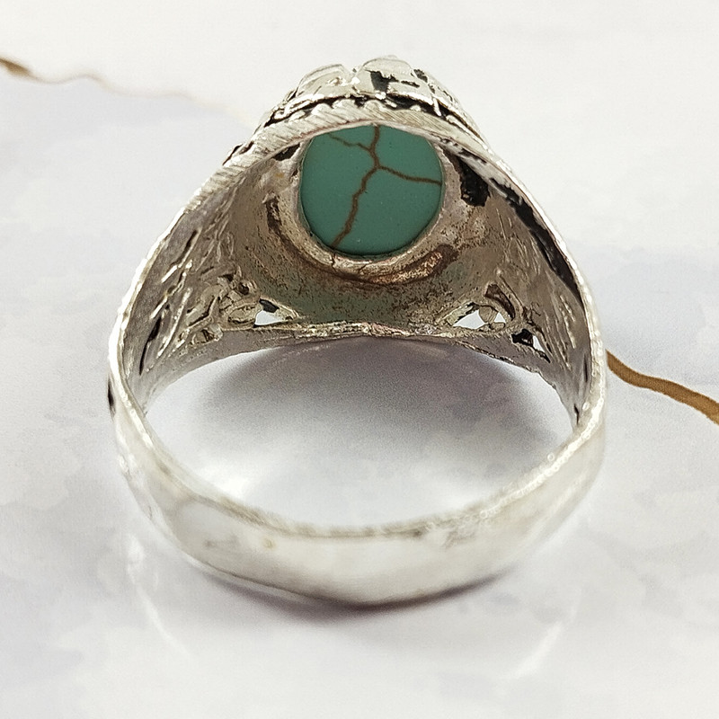 انگشتر پسرانه سلین کالا مدل فیروزه کد 51