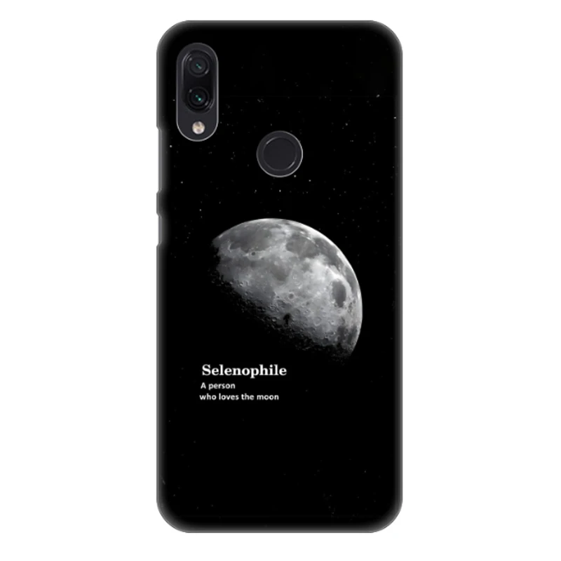 کاور طرح ماه مشکی کد DIMO-063 مناسب برای گوشی موبایل شیائومی redmi note 7 / note 7 pro