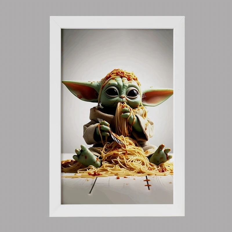 تابلو خندالو مدل بیبی یودا کد F4425