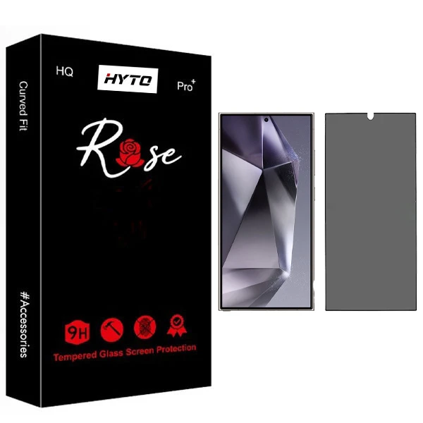 محافظ صفحه نمایش حریم شخصی هیتو مدل Rose Privacy مناسب برای گوشی موبایل سامسونگ GALAXY S24 Ultra
