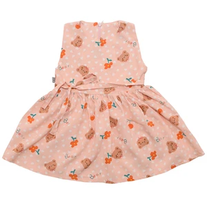 سارافون دخترانه گنجشکک مدل نخی تابستانه تدی و گیلاس