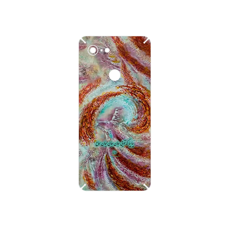 برچسب پوششی ماهوت مدل Molana مناسب برای گوشی موبایل گوگل Pixel 3