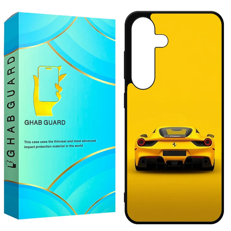 کاور قاب گارد طرح ماشین مدل GCHPS23F مناسب برای گوشی موبایل سامسونگ Galaxy S23 FE