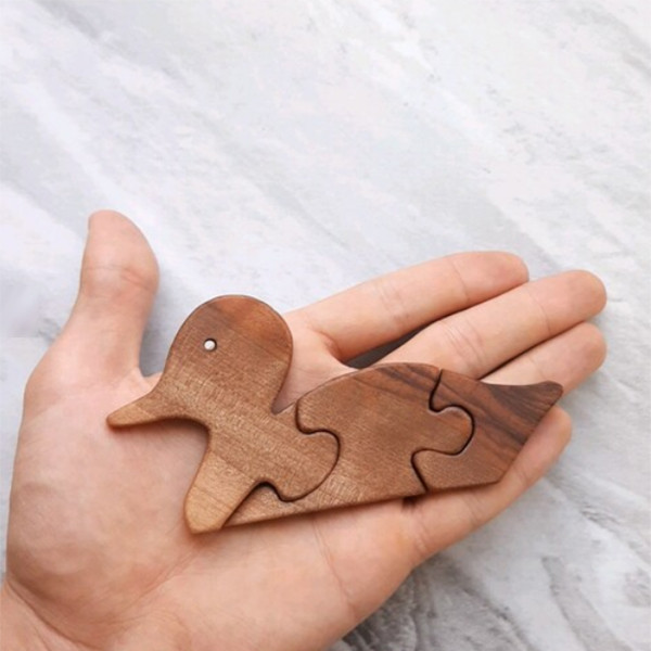 پازل 3 تکه مدل اردک