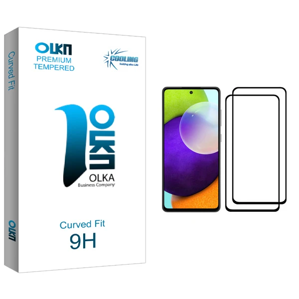 محافظ صفحه نمایش کولینگ مدل Olka glass مناسب برای گوشی موبایل سامسونگ Galaxy A52 بسته دو عددی