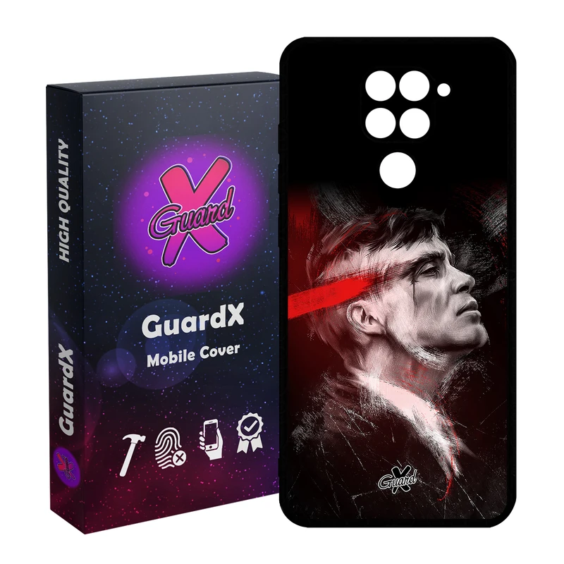 کاور گارد ایکس طرح Peaky Blinders مدل Glass10398 مناسب برای گوشی موبایل شیائومی Redmi Note 9