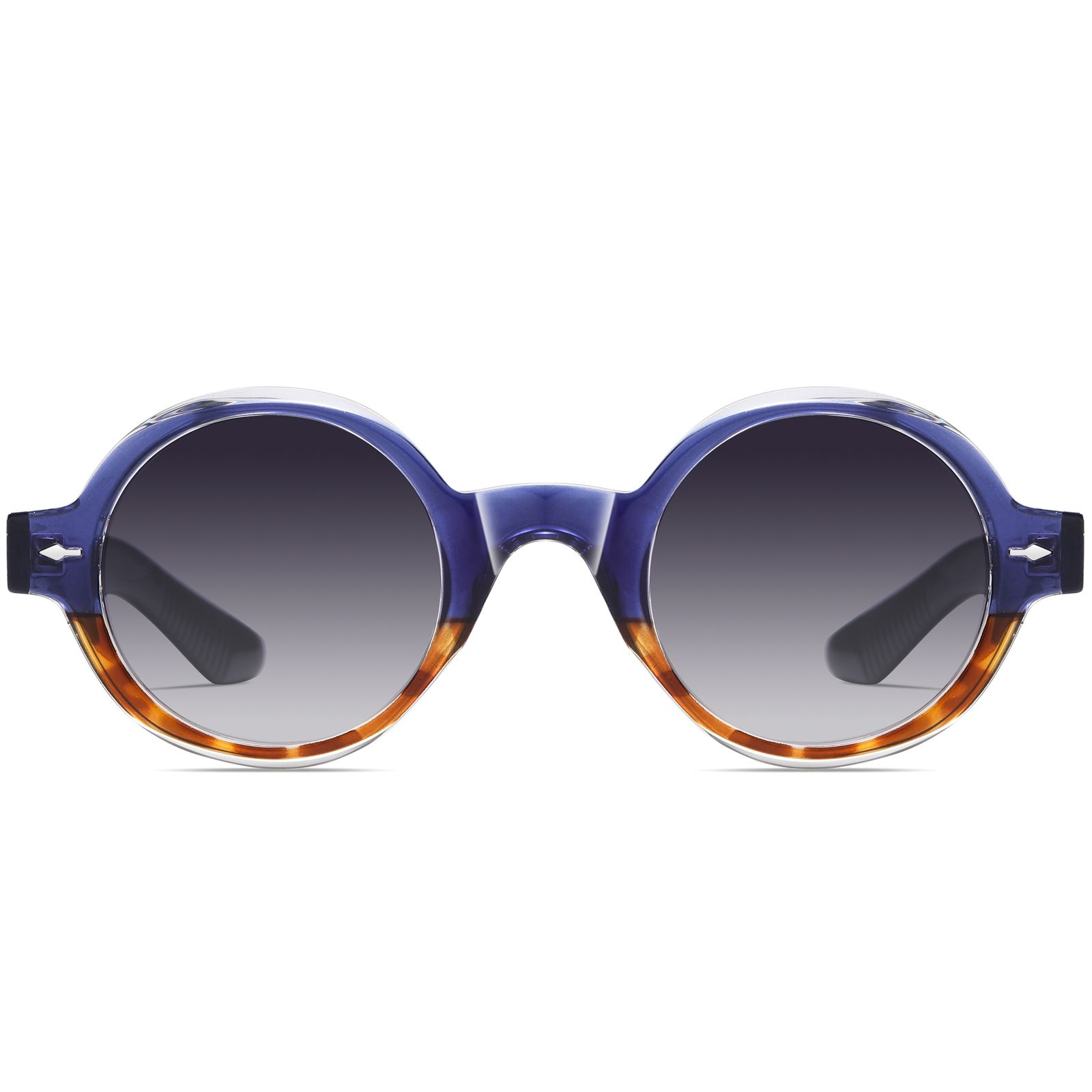 عینک آفتابی گرد پلاریزه آلبرت وگ مدل S31108C4 Acetate Avantgarde Visionary -  - 2