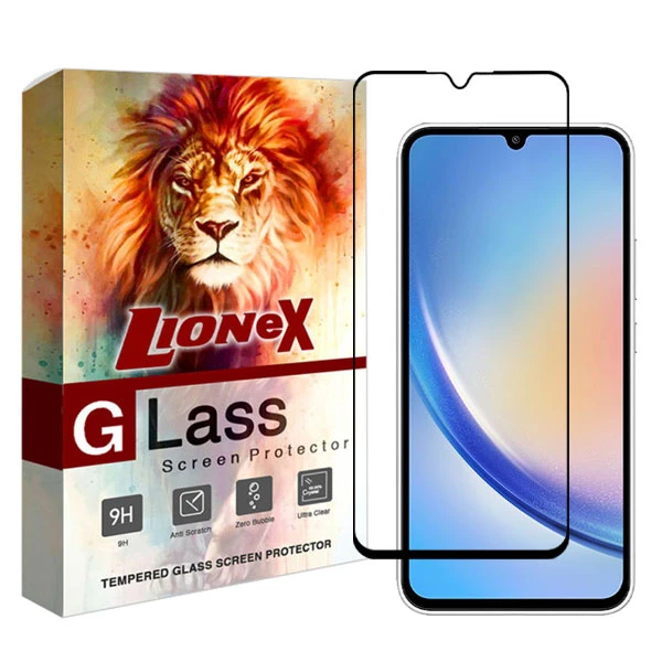 محافظ صفحه نمایش سرامیکی لایونکس مدل CERAMLION مناسب برای گوشی موبایل سامسونگ Galaxy A34