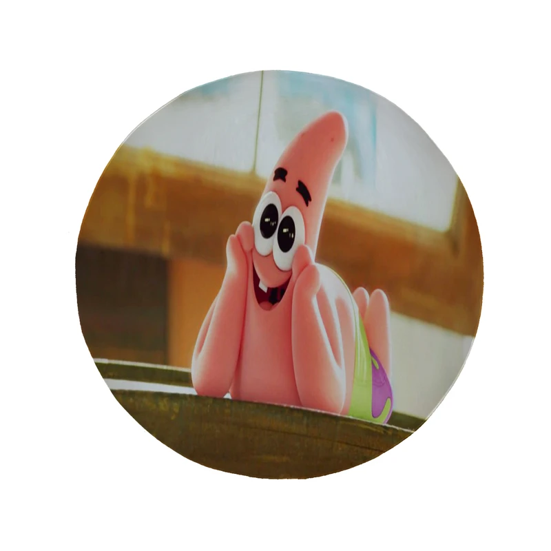 پادری مدل دایره طرح پاتریک کد 8555 سایز 90 × 90 سانتی متر