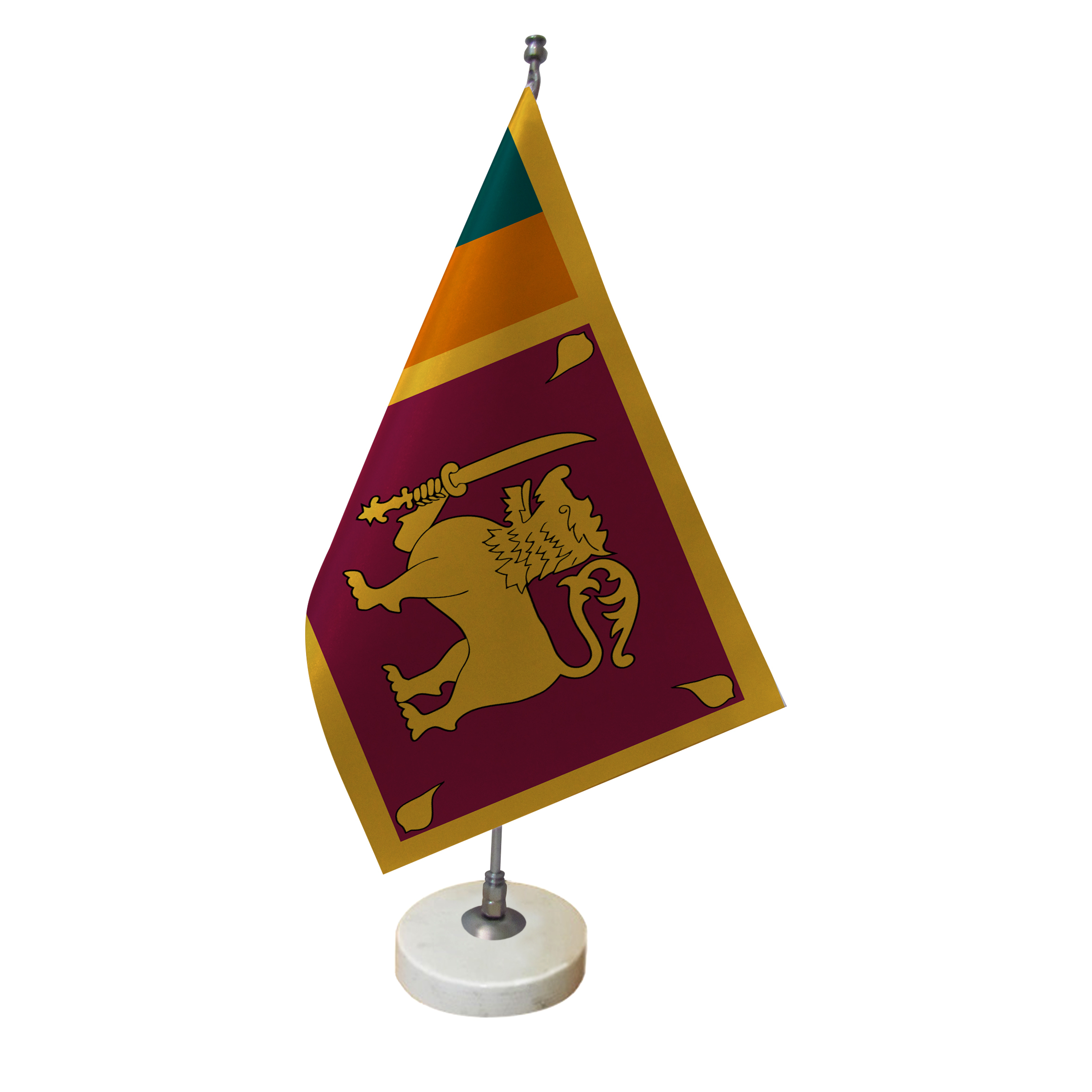 پرچم رومیزی طرح پرچم کشور سریلانکا کد pr70