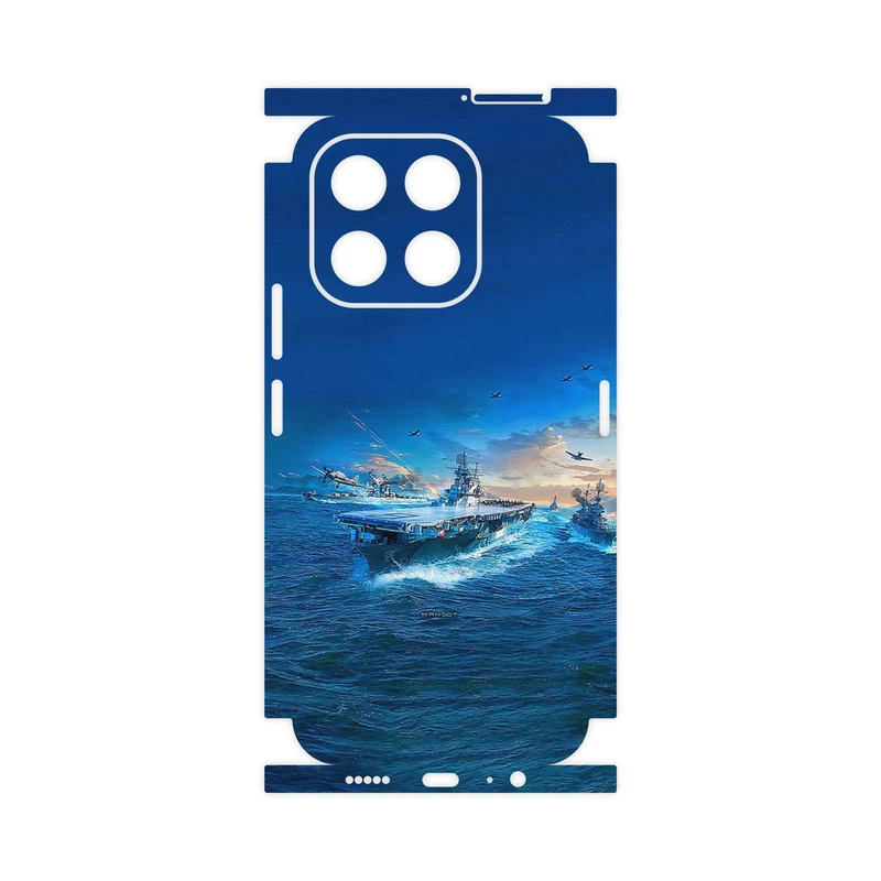 برچسب پوششی ماهوت مدل Warship-FullSkin مناسب برای گوشی موبایل آنر X6c
