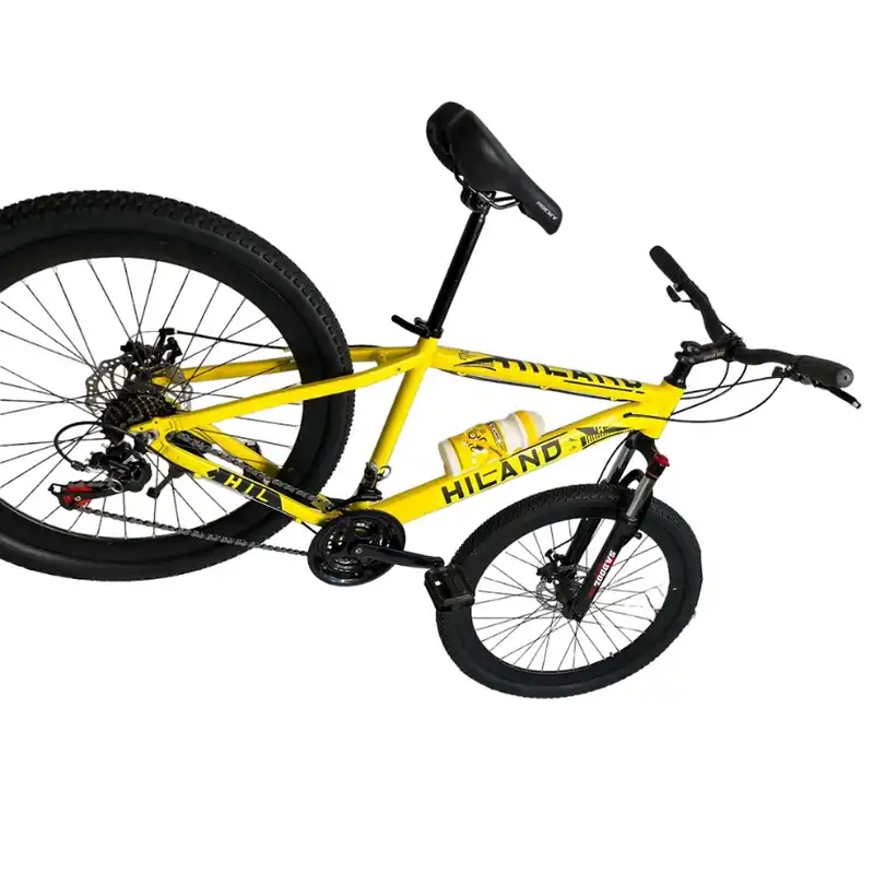 دوچرخه کوهستان هیلند مدل آلمینیومی کمک قفل شو دیسکی سایز طوقه 26