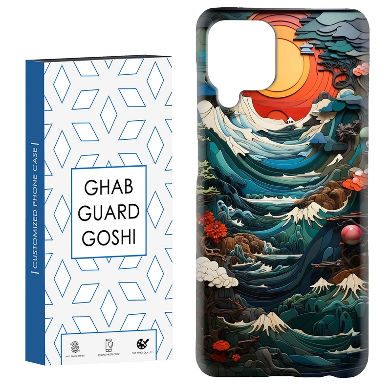 کاور قاب گارد گوشی طرح منظره کد Dimo-205 مناسب برای گوشی موبایل سامسونگ Galaxy A12 / M12