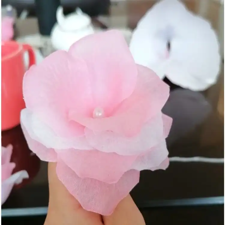 گل خشک مدل برگ گل نازک بسته 150 عددی