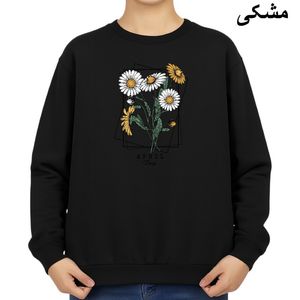 سویشرت زنانه مدل گل کد v4