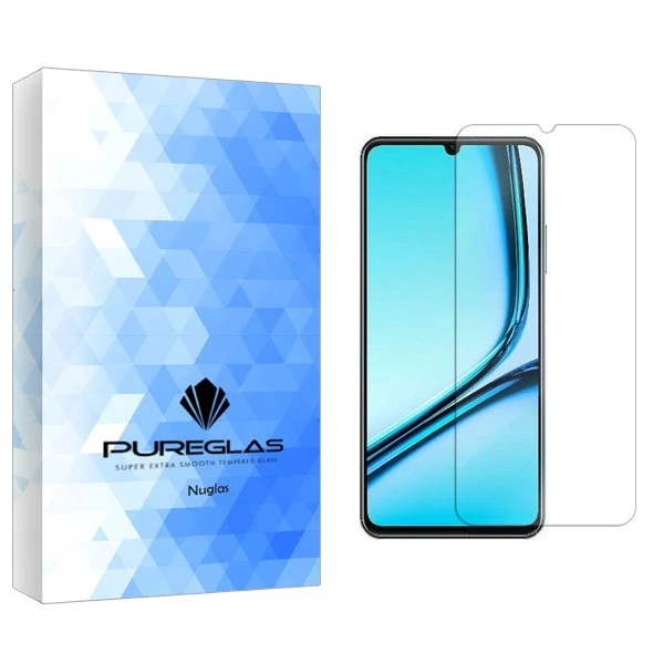 محافظ صفحه نمایش پیور گلس مدل NueGlas مناسب برای گوشی موبایل ریلمی Note 50