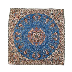 رومیزی ترمه مدل مربع طرح نسترن