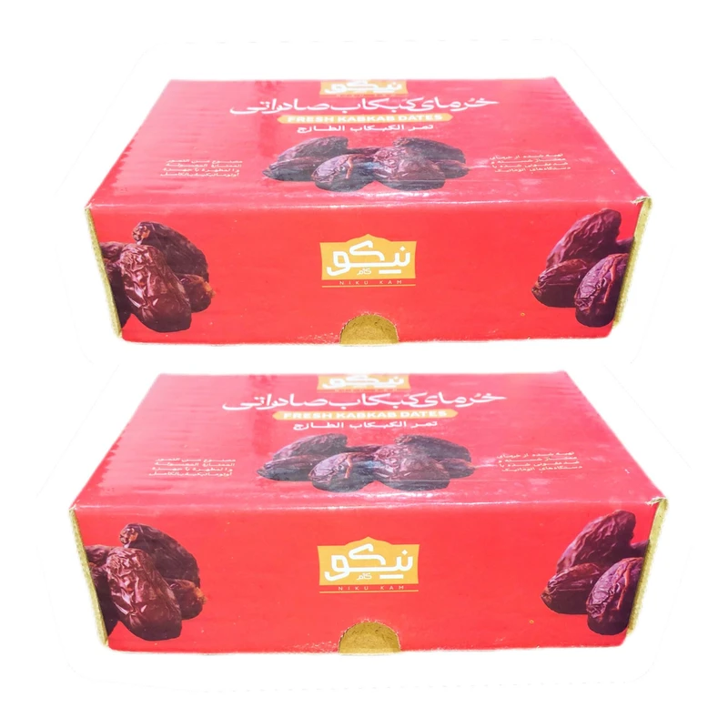 خرمای کبکاب نیکو - 1000 گرم بسته 2 عددی