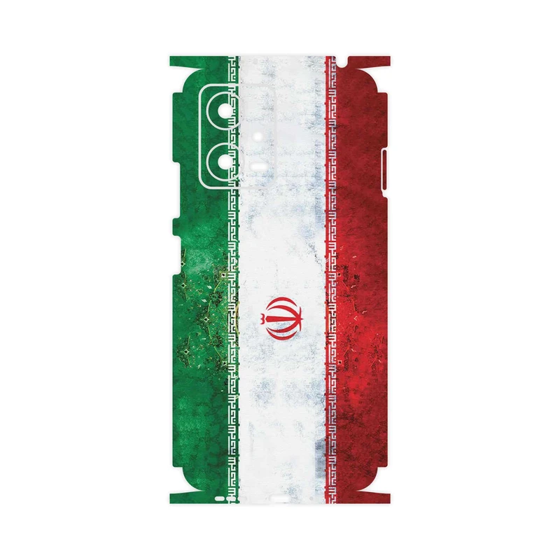 برچسب پوششی ماهوت مدل IRAN_Flag_1-FullSkin مناسب برای گوشی موبایل شیائومی Poco X5