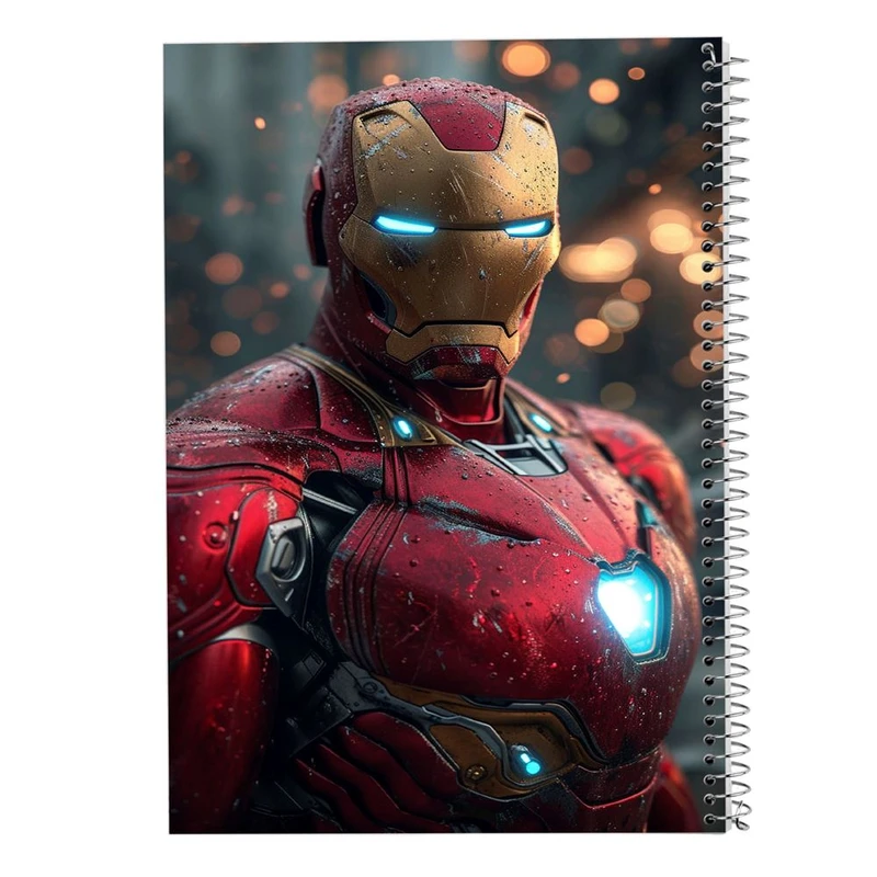 دفتر نقاشی 50 برگ مدوپد مدل مردآهنی (Iron man) کد DF15637