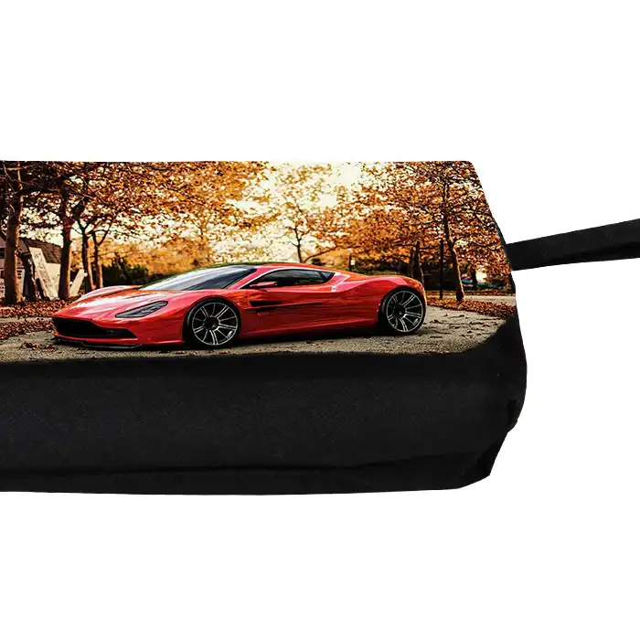 جامدادی طرح اتومبیل اسپرت مدل دو زیپ کد 133