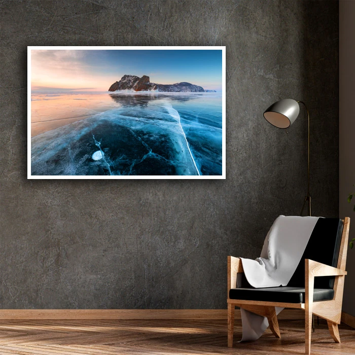 تابلو بکلیت طرح منظره زمستانی مدل W-D1482