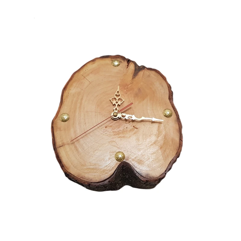 ساعت دیواری چوبی مدل توسکا روستیک