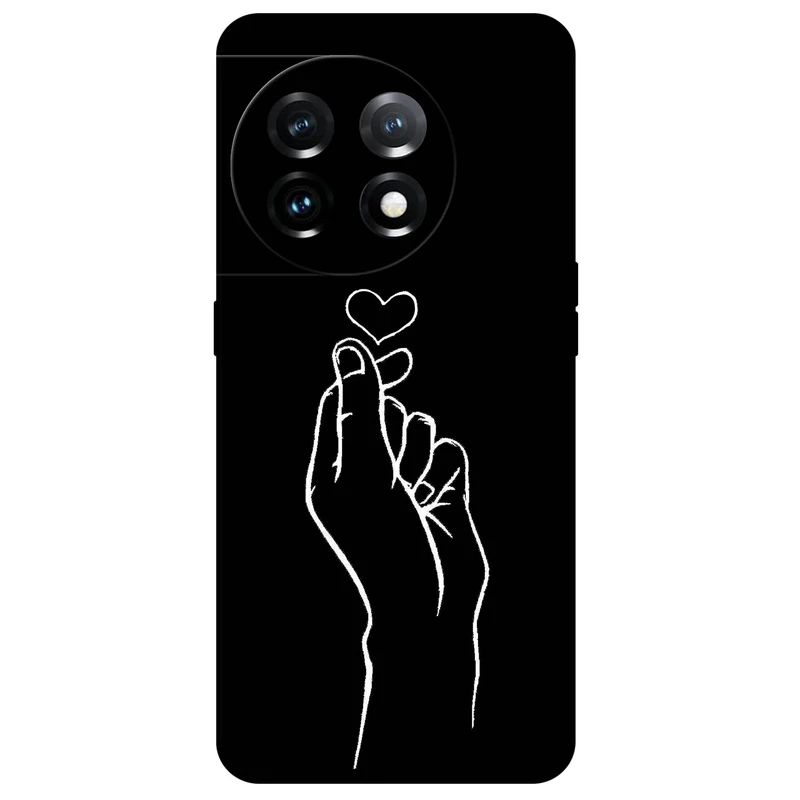 کاور مگافون طرح قلب مدل 7769 مناسب برای گوشی موبایل وان پلاس 11 5G