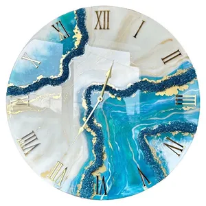 ساعت دیواری رزینی مدل ژئود