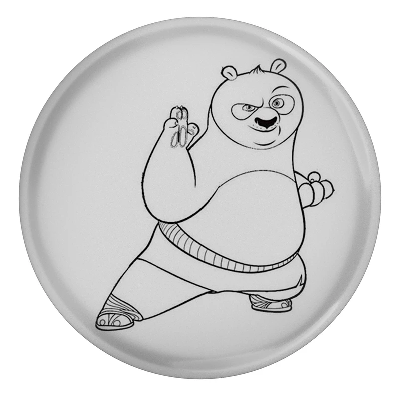 مگنت مدل S12680 طرح کارتون پاندا کونگ فو کار