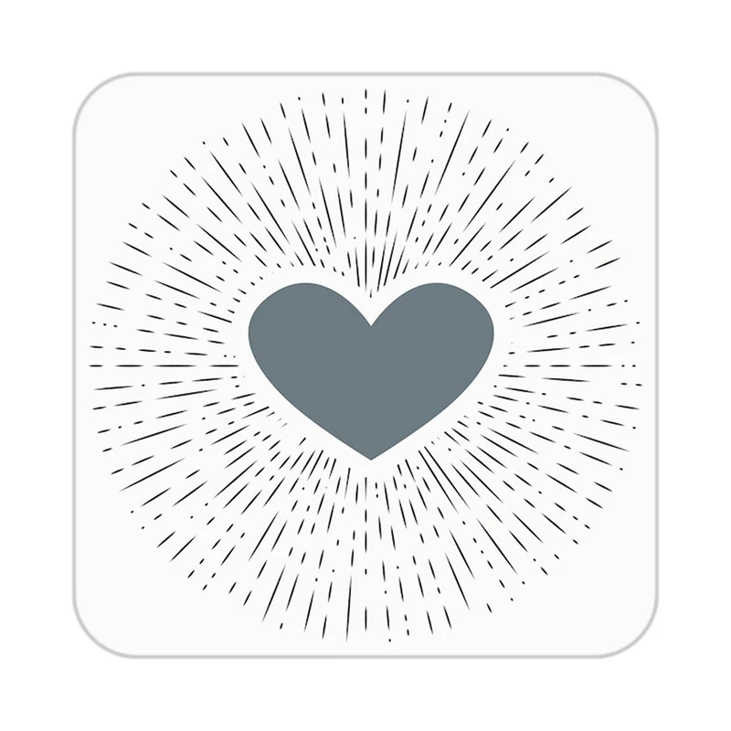 زیر لیوانی کاکتی طرح عاشقانه مدل mp38611