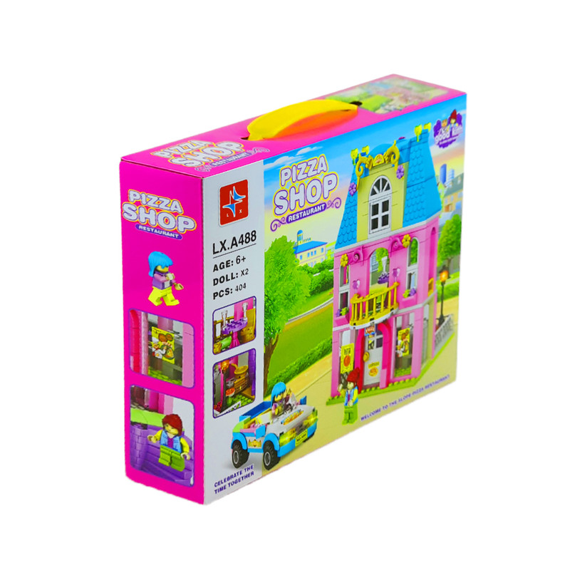 ساخنتنی 404 قطعه مدل فروشگاه پیتزا کد LX.A488