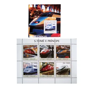 تمبر یادگاری مدل قطار کد T-113 مجموعه 7 عددی