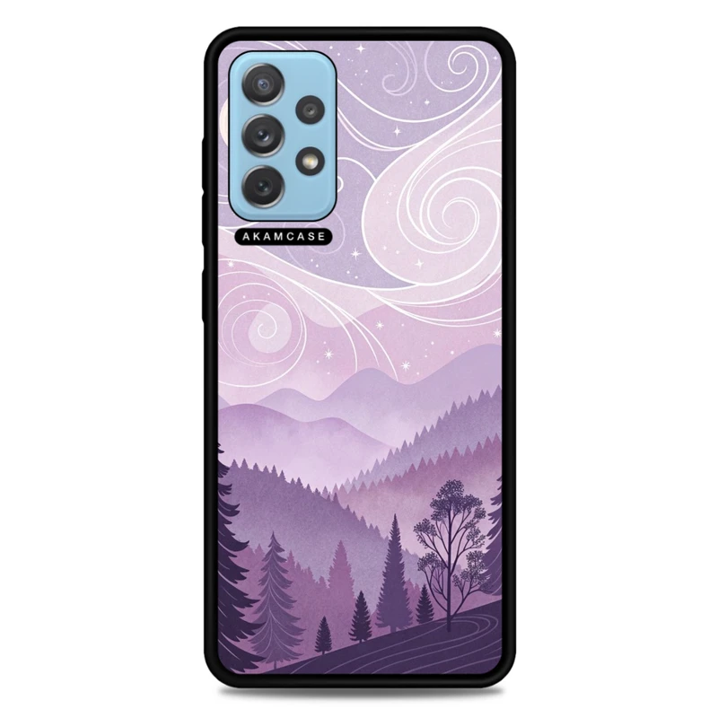 کاور آکام مدل AMC-WSGA72-LAVENDER-10 مناسب برای گوشی موبایل سامسونگ Galaxy A72