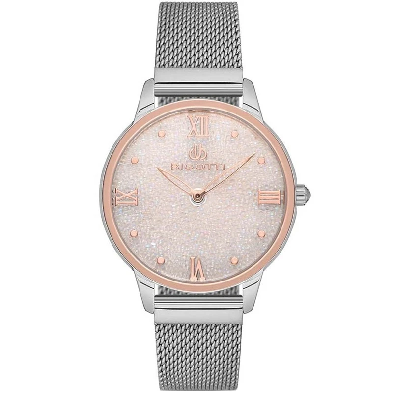 ساعت مچی عقربه‌ای کوارتز زنانه بیگوتی مدل BG.1.10147-4