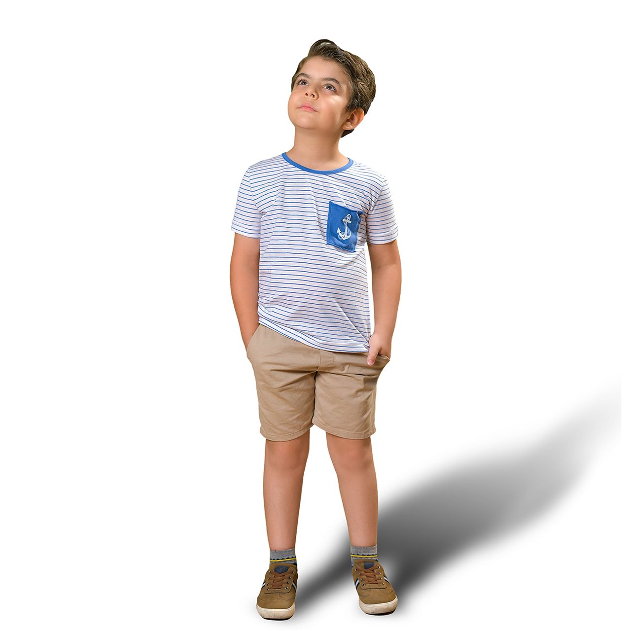 تی شرت آستین کوتاه بچگانه ساروک مدل Malavani کد 03 -  - 5