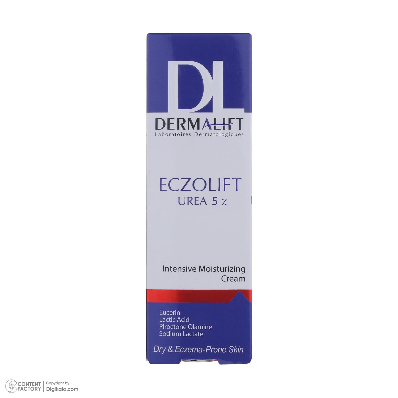 کرم مرطوب کننده صورت درمالیفت مدل ECZOLIFT UREA 5% مناسب پوست‌های خشک حجم 50 میلی لیتر -  - 4