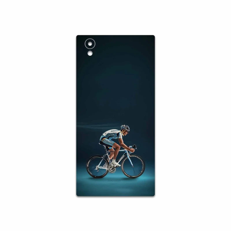 برچسب پوششی ماهوت مدل Road cycling مناسب برای گوشی موبایل سونی Xperia L1