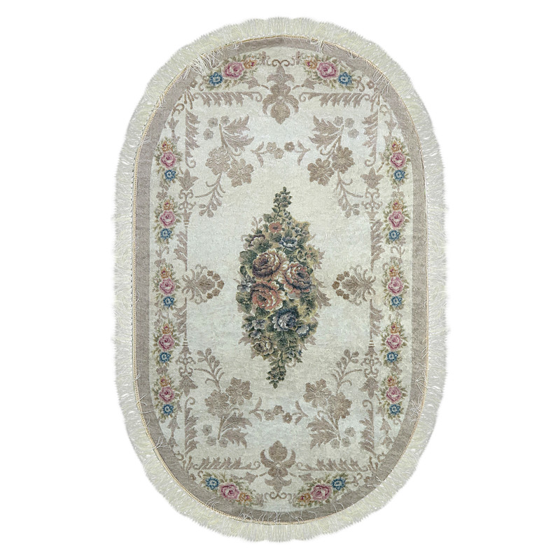 پادری طرح بیضی کد p11 سایز 50×80 سانتی متر