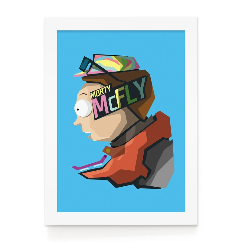 تابلو مدل Rick And Morty کد RF-5004