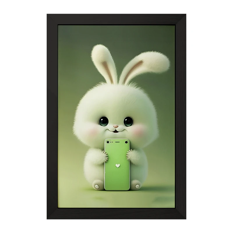 تابلو خندالو مدل خرگوش بامزه کد F5749