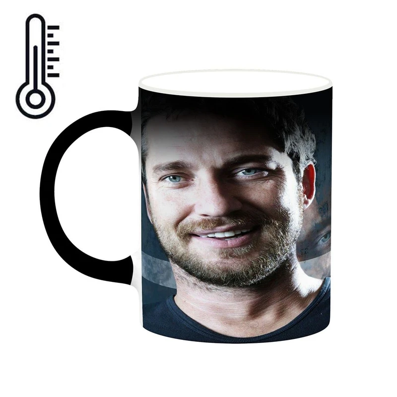 ماگ حرارتی کاکتی طرح جرارد باتلر Gerard Butler مدل mgh26025