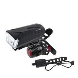 چراغ جلو و عقب دوچرخه زاکرو مدل IPX4