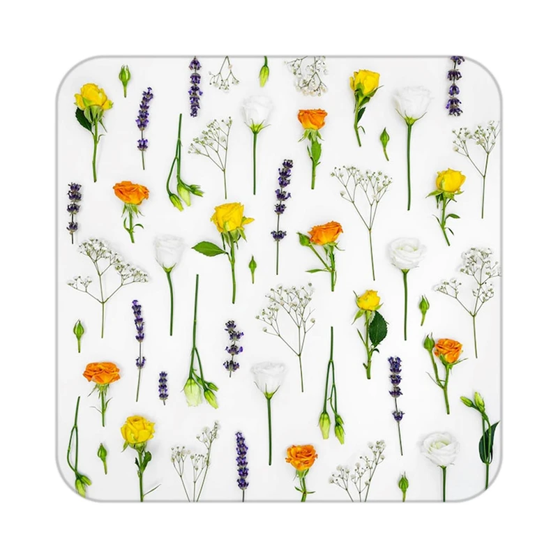 زیر لیوانی کاکتی طرح گل مدل mp19178