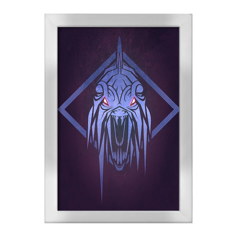 تابلو خندالو طرح بازی شکارچی هیولا (Monster Hunter) کد 33202