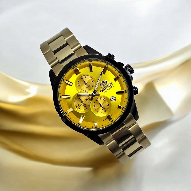 ساعت مچی عقربه‌ای مردانه کوارتز کرونوگراف اورینت مدل O-SH231G